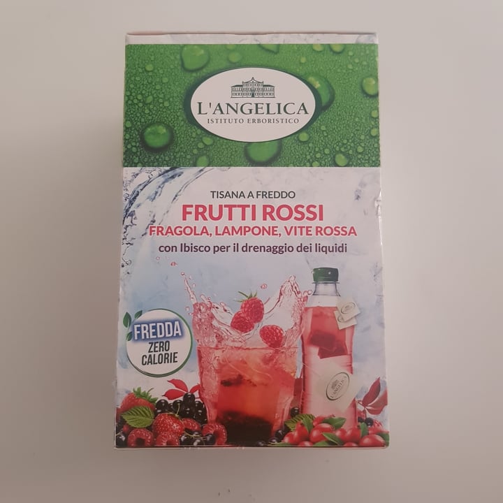 photo of L'angelica Tisana a freddo fragola, lampone, vite rossa shared by @dianasap on  29 Jul 2022 - review