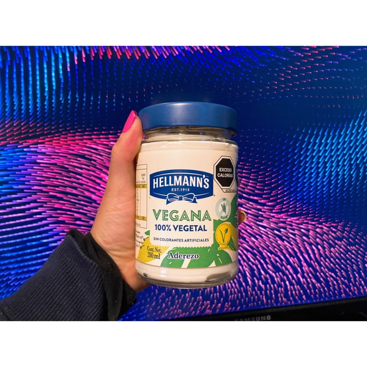 photo of Hellmann’s Maionese Vegana shared by @alinemelanie on  01 Jan 2022 - review