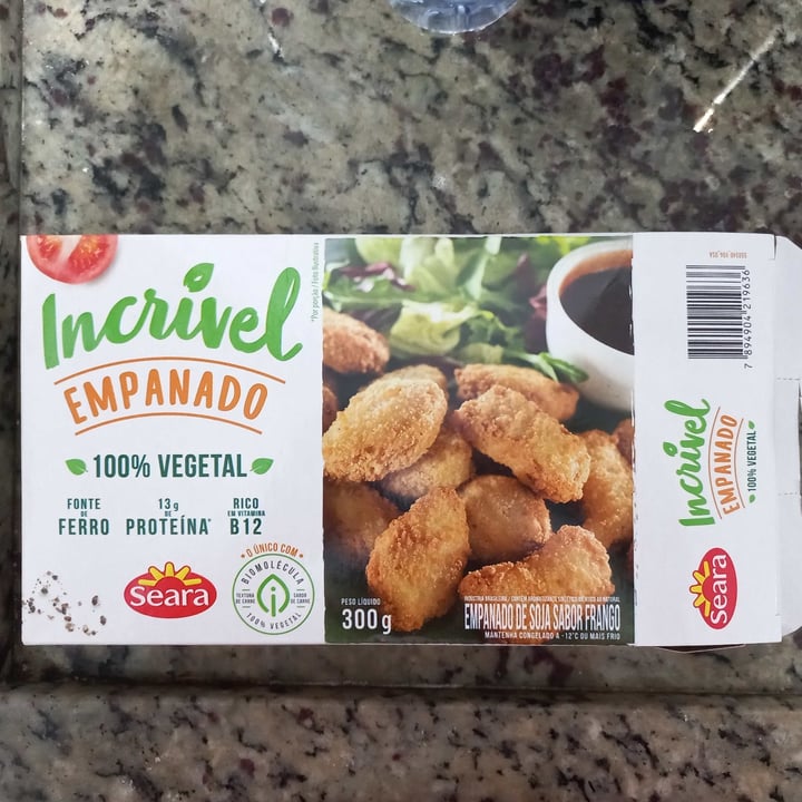 review photo of Incrível - Seara Empanado de Frango shared by @myrella on 13 May 2022 - review