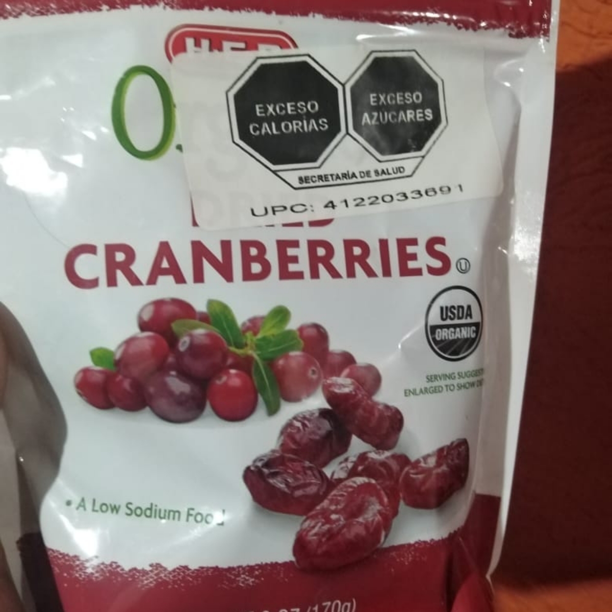 HEB Organics cranberries Reviews abillion