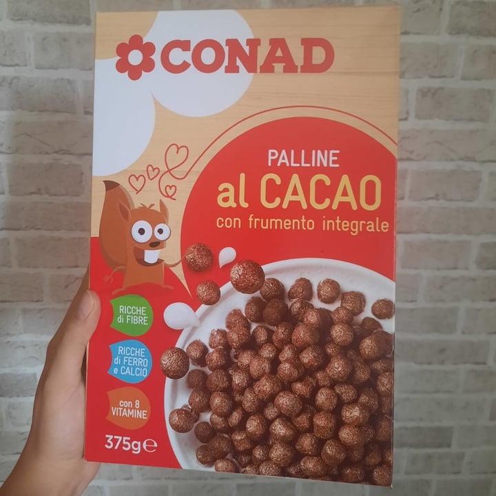 review photo of Conad Palline al cacao shared by @nonsonoveganoma on 16 Sep 2022 - review