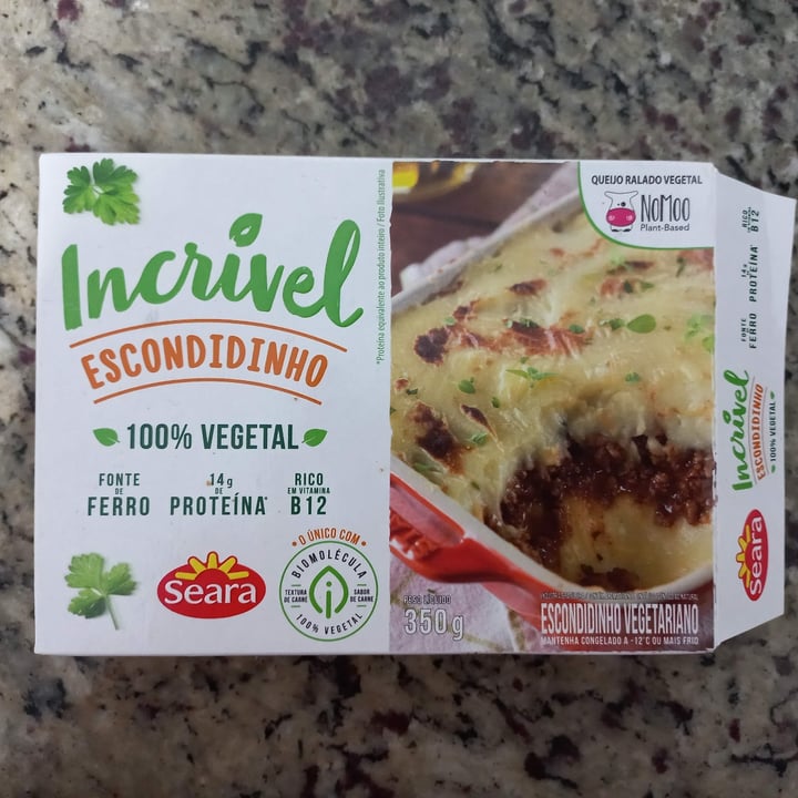 review photo of Incrível - Seara escondidinho shared by @myrella on 27 Aug 2022 - review