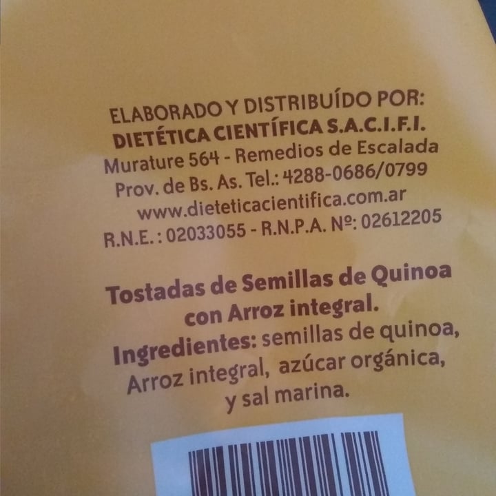 review photo of Yin Yang Tostaditas de Quinoa shared by @tefiesber on 21 Aug 2020 - review