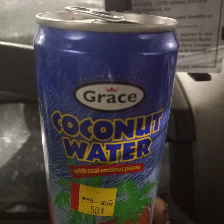 review photo of Grace 100% Coconut Water shared by @ethicrangerbevegan on 06 Jan 2021 - review