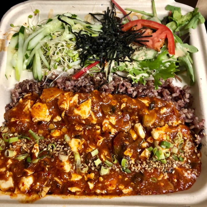 photo of Peace Cafe Mapo Tofu shared by @alohaanimalsanctuary on  02 Dec 2020 - review