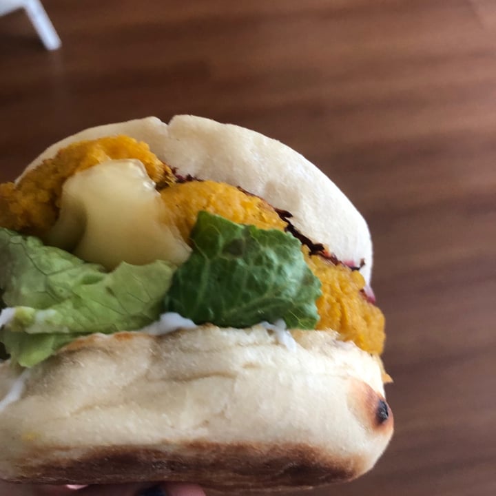 photo of Bamboo Plant Power - Plant Based Vegan Restaurant Egg & Cheeze Muffin shared by @caittyler on  27 May 2021 - review