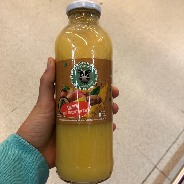 photo of Felices Las Vacas Smoothie Mango, Maracuya y Almendras shared by @aranetalola on  21 Sep 2020 - review