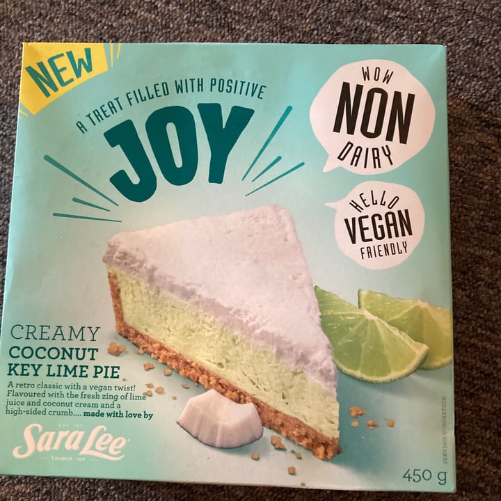 photo of Sara Lee Coconut Key Lime Pie shared by @rinny1 on  03 Feb 2021 - review