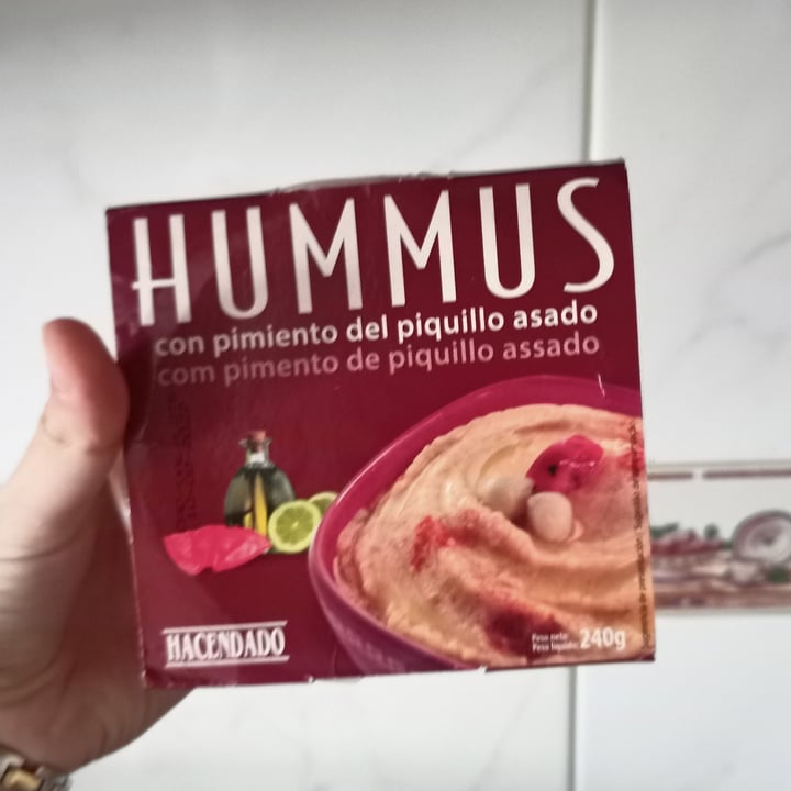 photo of Hacendado Hummus con Pimiento del Piquillo Asado shared by @barbararp on  30 Sep 2022 - review