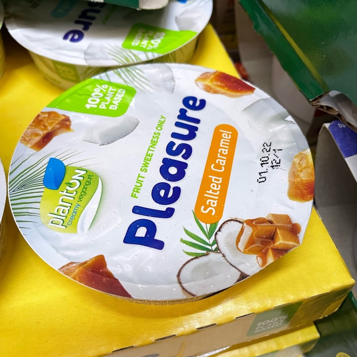 review photo of Planton Salted caramel Pleasure yougurt shared by @beamonor on 01 Sep 2022 - review
