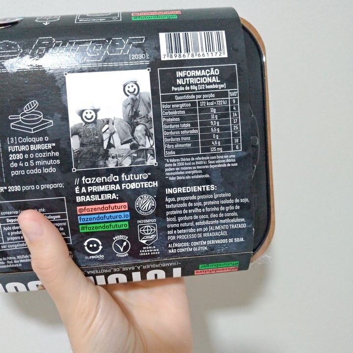 review photo of Fazenda Futuro - Future Farm Futuro Burger shared by @laraduarts on 05 Jun 2022 - review