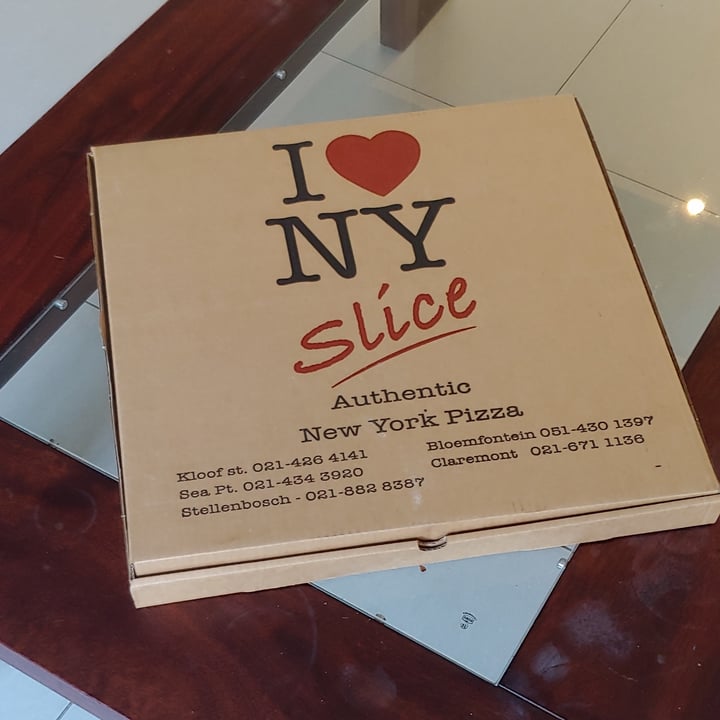 review photo of NY Slice Pizza Sea Point Vegan pizza shared by @chado on 09 Nov 2021 - review