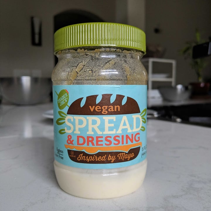 photo of Trader Joe's Trader Joe's Vegan Spread and Dressing shared by @archie73in on  17 May 2020 - review