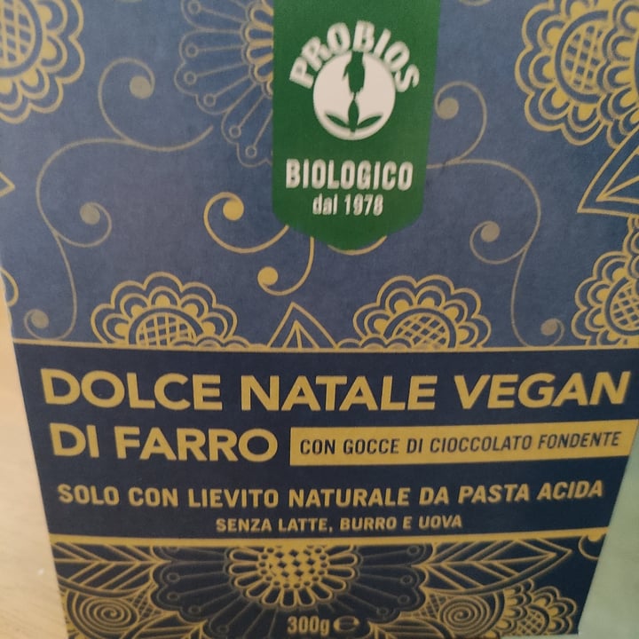 photo of Probios Dolce Natale Vegan di Farro shared by @veronicascaglia on  05 Dec 2021 - review