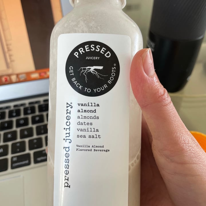 photo of Pressed Juicery Vanilla Almond Milk shared by @theveggienomad on  31 Jan 2021 - review