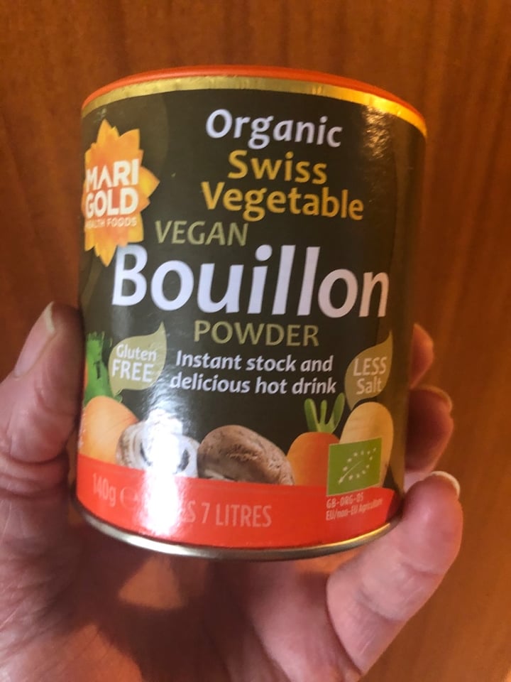 photo of Marigold Health Foods Organic Swiss Vegetable Vegan Bouillon Powder shared by @michelledh on  03 Feb 2020 - review