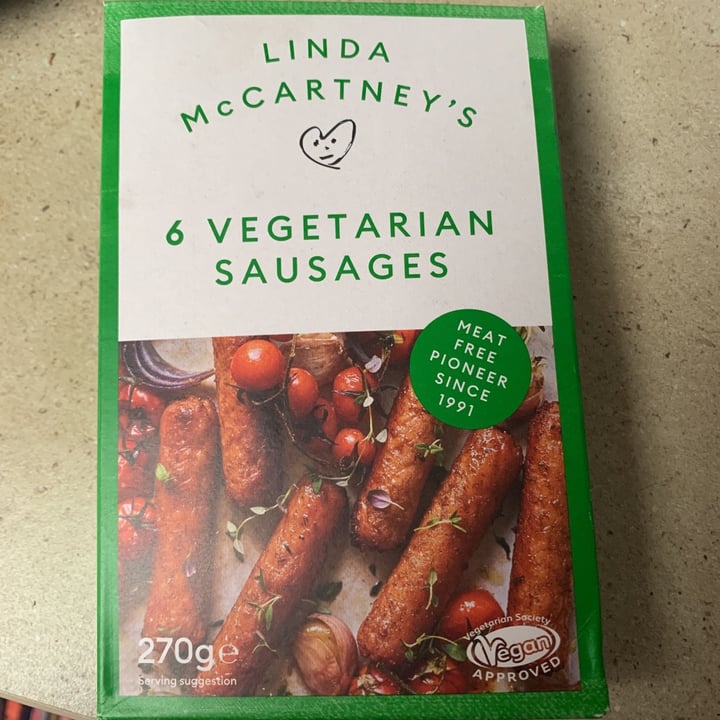 photo of Linda McCartney's 6 Vegetarian Sausages shared by @xonni on  11 Mar 2021 - review