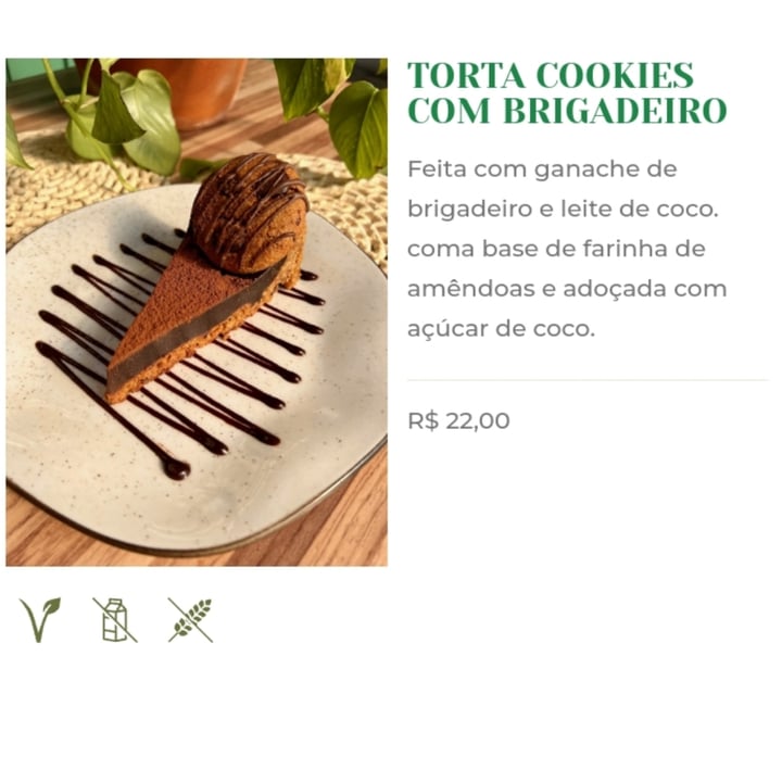 photo of Espaço Manduu Torta cookie shared by @sofissofi on  13 Nov 2022 - review