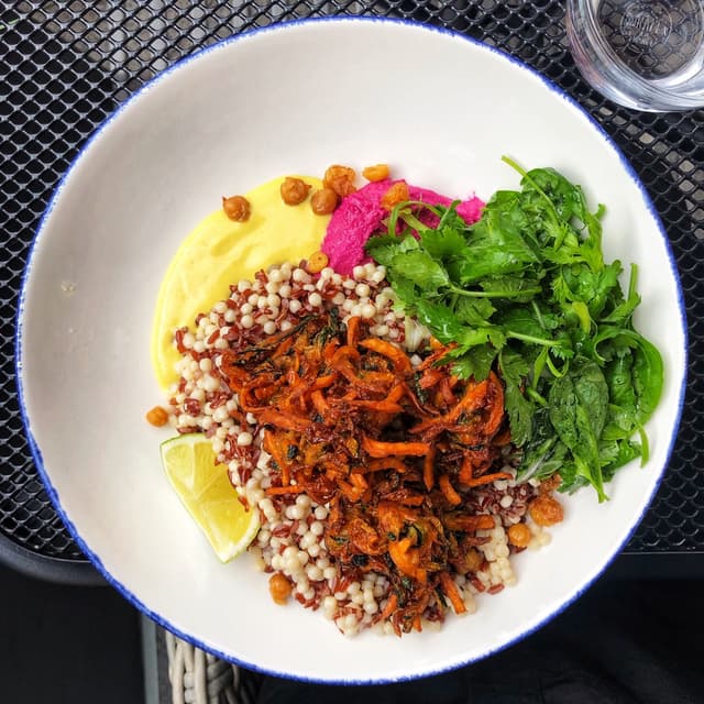 Photo of the dish “Sweet Potato & Zucchini Fritter”
