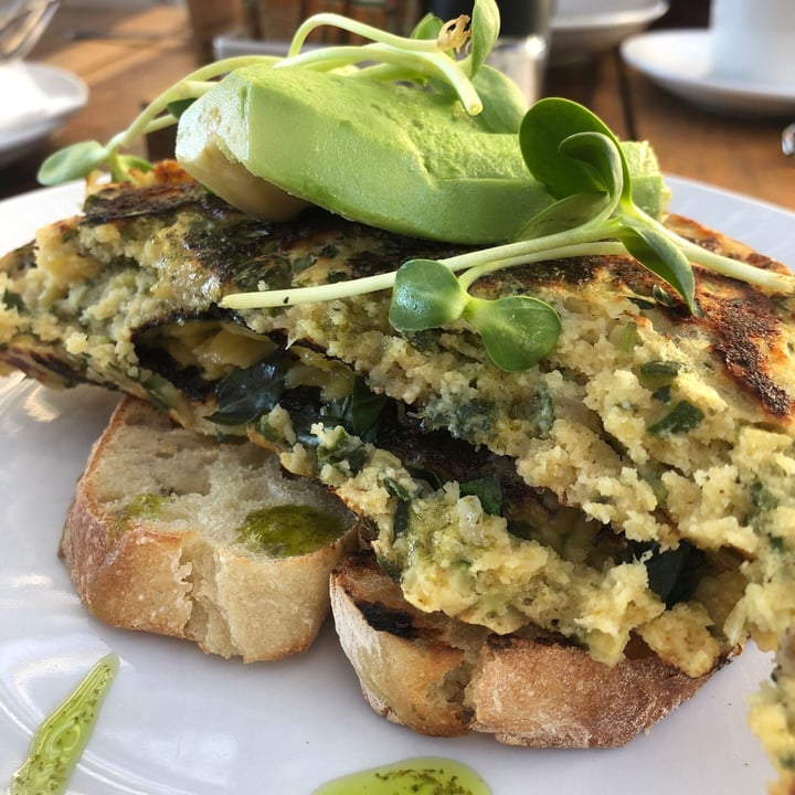 photo of The Courtyard Café Courtyard vegan omelette shared by @capetownmatt on  28 Aug 2019 - review