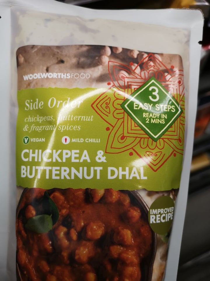 photo of Woolworths Food Chickpea & Butternut Dhal shared by @pigsnpaws on  03 Jan 2020 - review