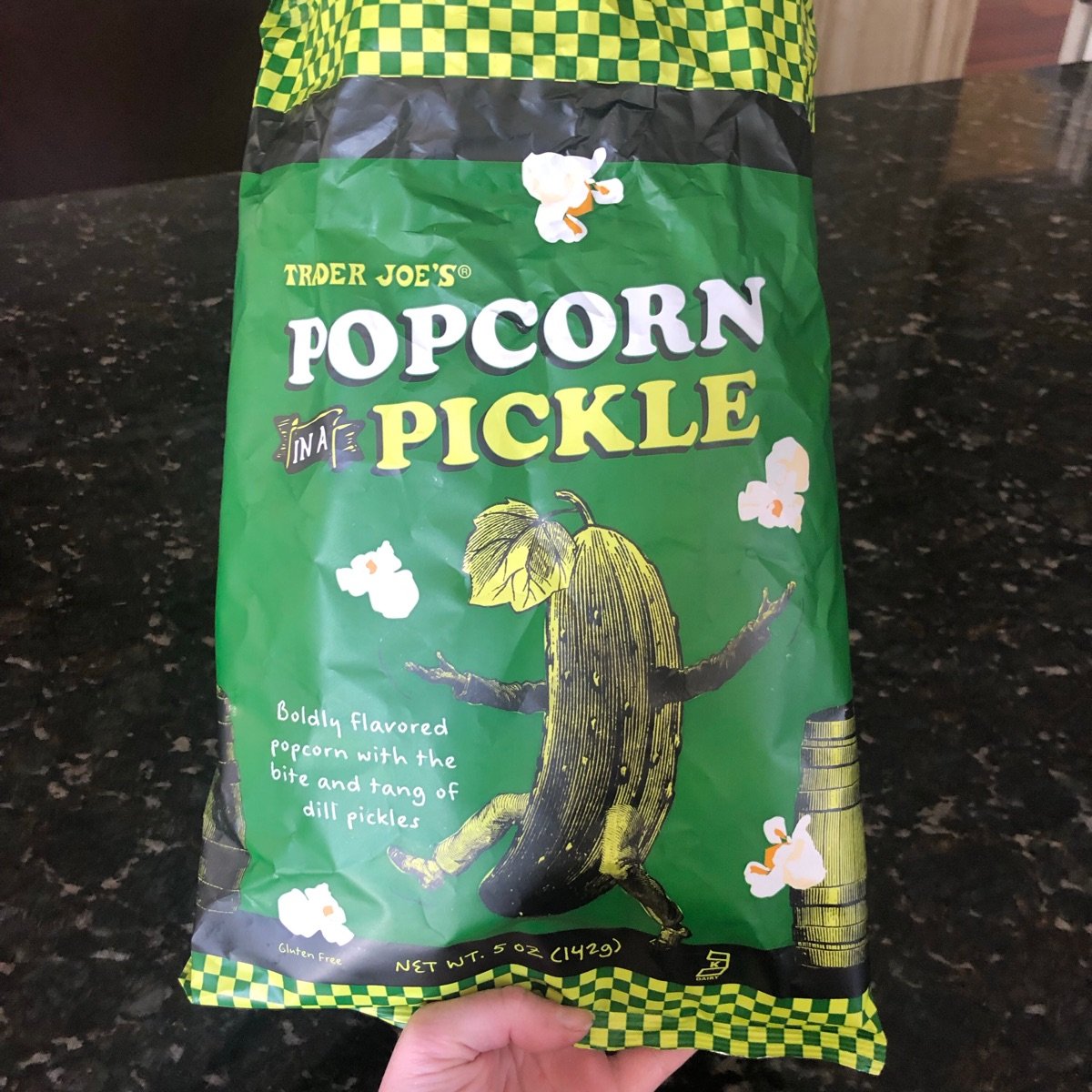 Trader Joe's Popcorn in a Pickle Reviews abillion
