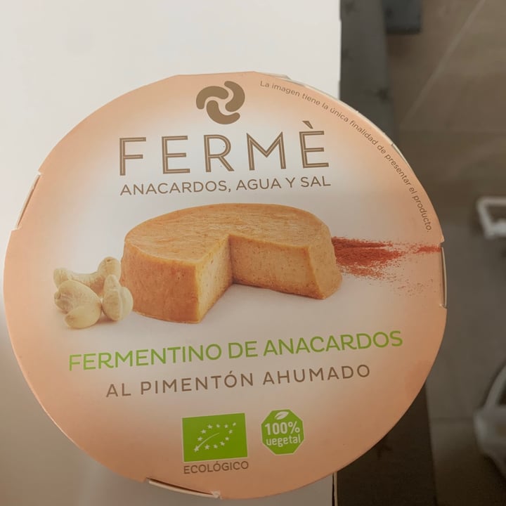 photo of Fermé Fermentino Di Anacardi al Pimentón Ahumado shared by @mariajosequero on  09 Jan 2021 - review