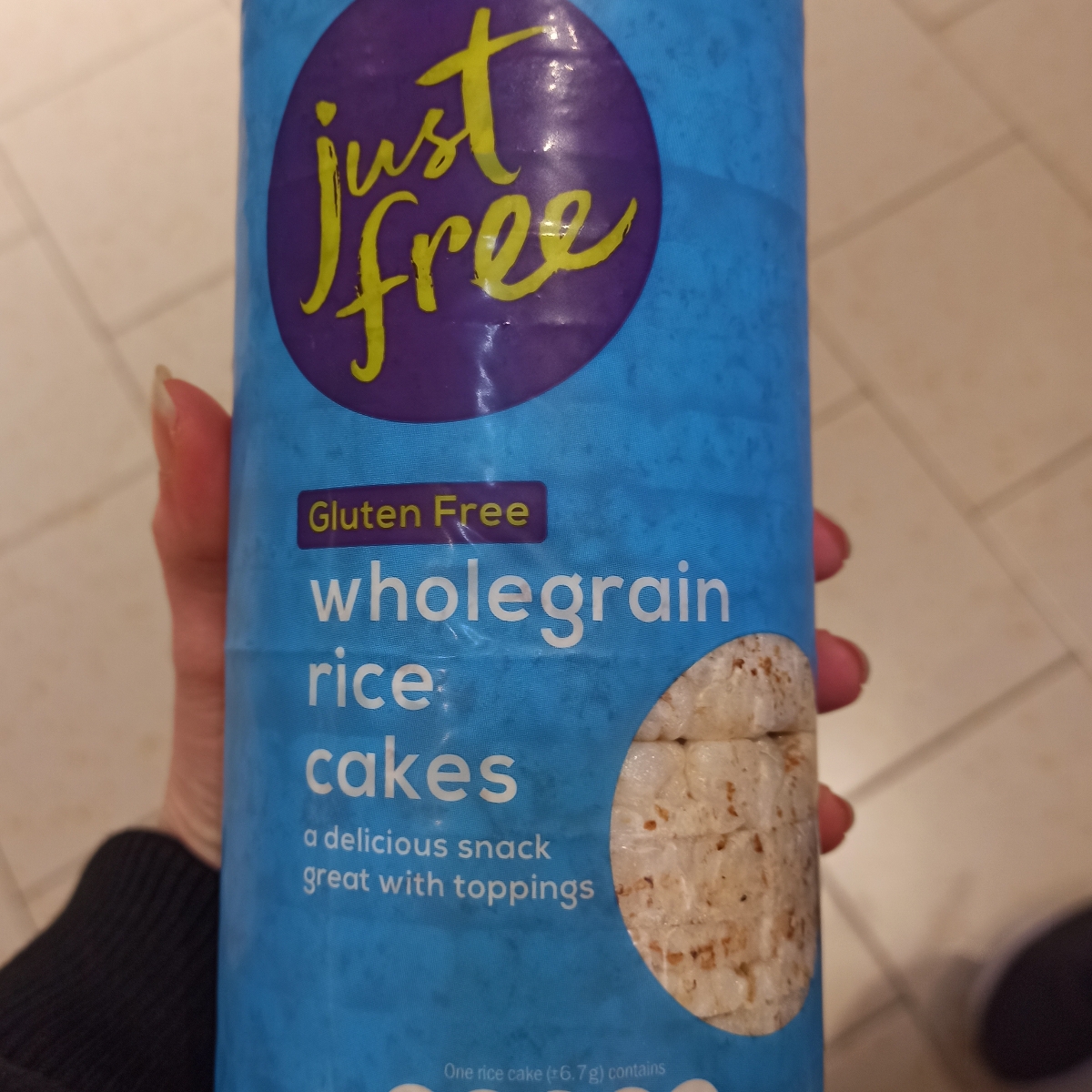 Wholegrain rice cakes from Just Free - Vegan Product Reviews & Ratings ...