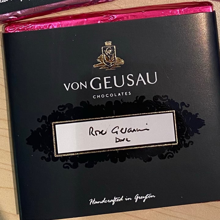 review photo of Von Geusau Bio med can CBD vegan chocolate shared by @jkim21293 on 31 Mar 2021 - review
