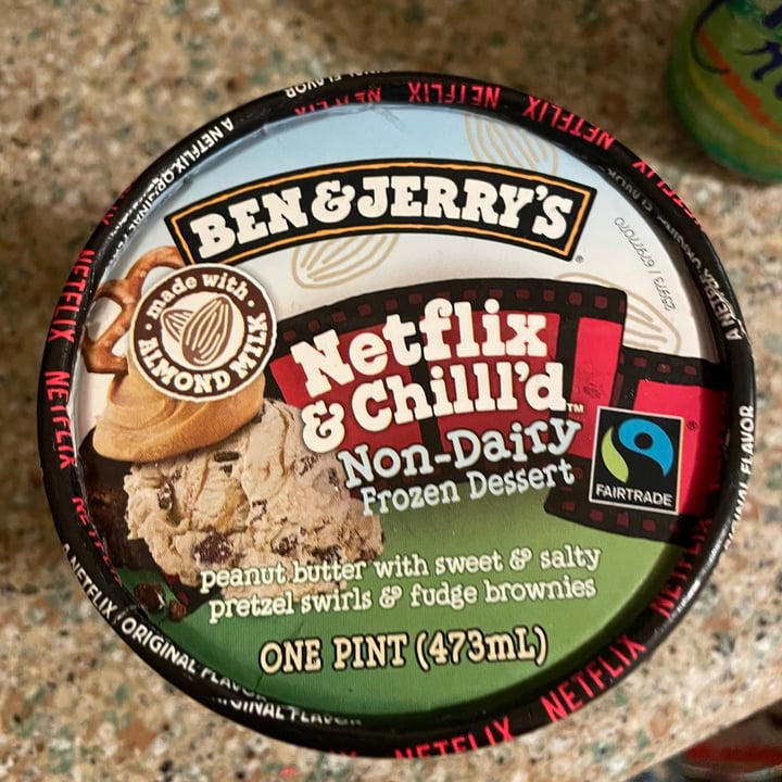 photo of Ben & Jerry's Netflix & Chilll'd Non-Dairy Frozen Dessert shared by @tacoflavoredkisses on  11 Jan 2021 - review
