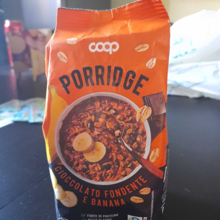 photo of Coop Porridge Cioccolato Fondente E Banane shared by @bibu on  18 Jul 2022 - review