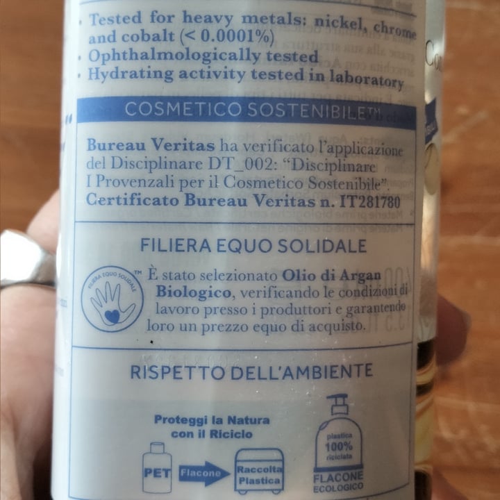 review photo of I Provenzali Acqua Micellare Biologica. Argan Con Acido Ialuronico shared by @naturalmentearia on 26 Mar 2022 - review