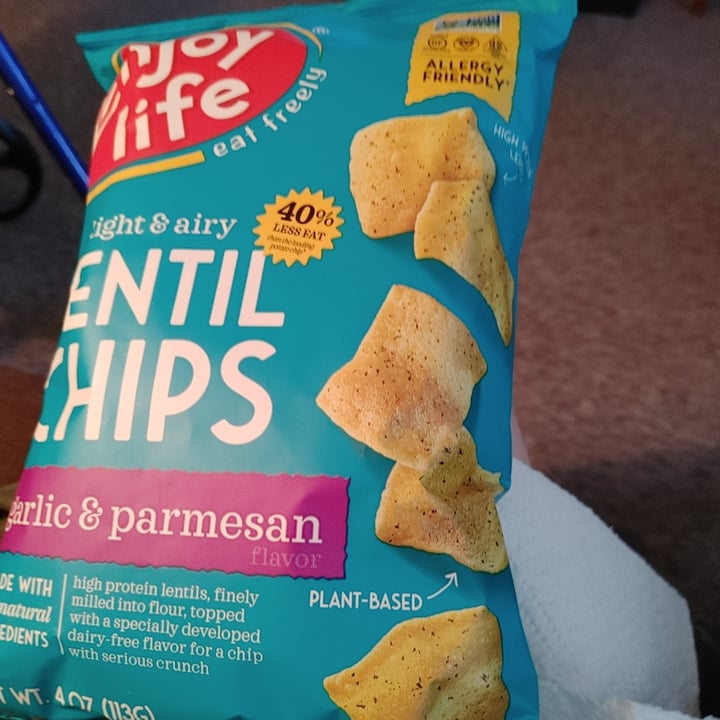 review photo of Enjoy Life Lentil Chips Garlic & Parmesan shared by @janmont08 on 21 Aug 2021 - review