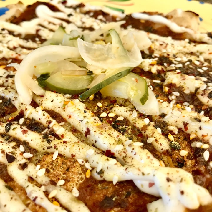 photo of Obon Shokudo Okonomiyaki shared by @pdxveg on  14 Aug 2020 - review