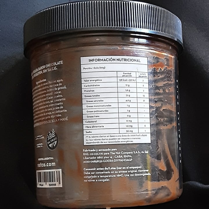 review photo of NotCo Not Icecream Chocolate Chips shared by @antiespecismo on 19 Nov 2020 - review