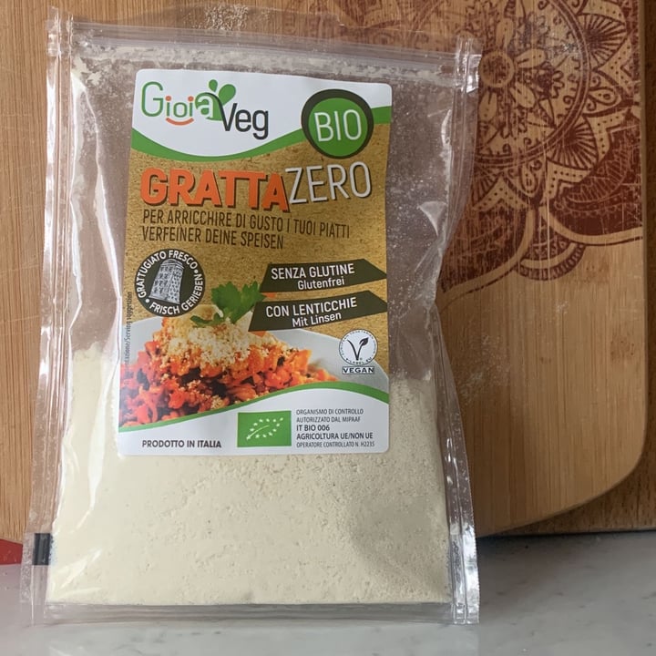photo of Gioia Veg Gratta Zero in bustina shared by @simy837 on  04 Mar 2022 - review