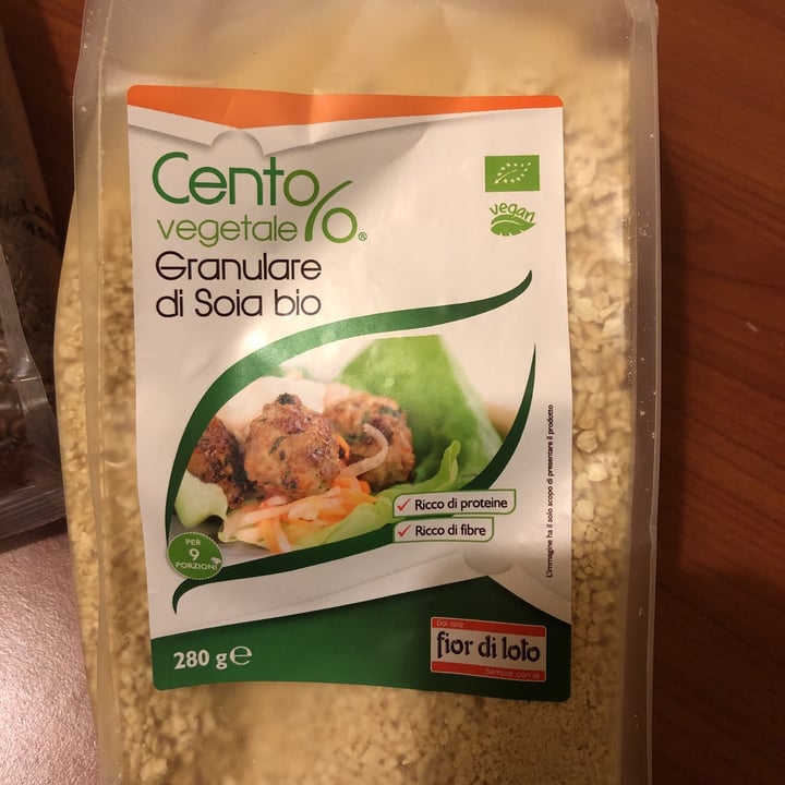 photo of Cent% vegetale Granulare di soia shared by @fabianna on  23 Jul 2022 - review