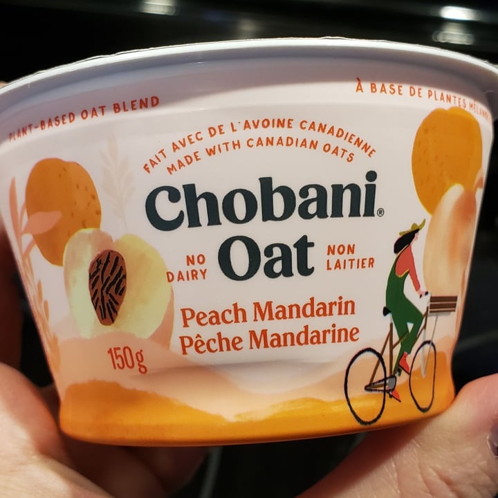 photo of Chobani Oat-Based Peach Mandarin Yogurt shared by @mermade on  23 Dec 2020 - review