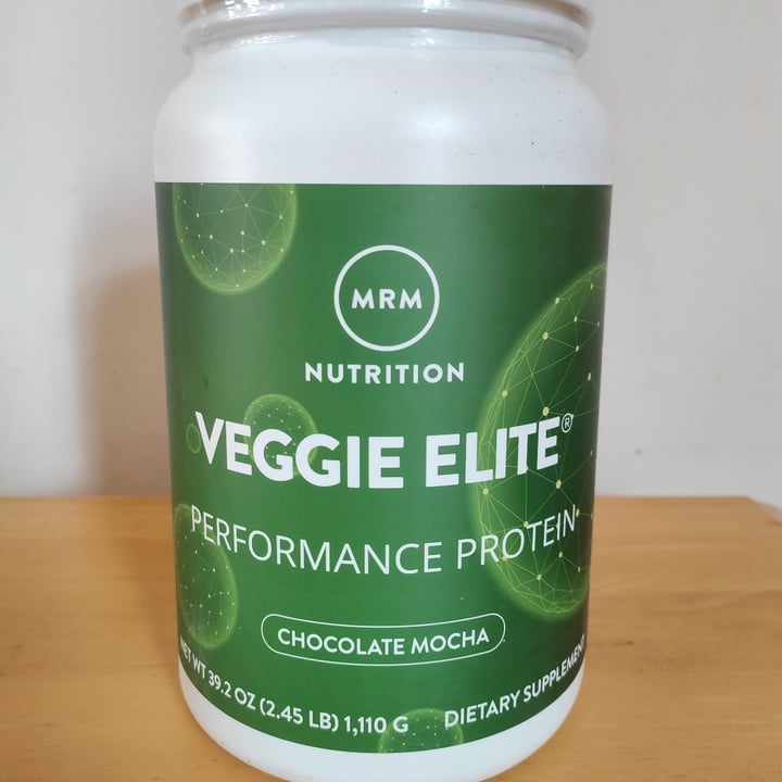 review photo of MRM Chocolate Mocha Smooth Veggie Elite Performance Protein Powder shared by @lickmyveg on 25 Feb 2021 - review