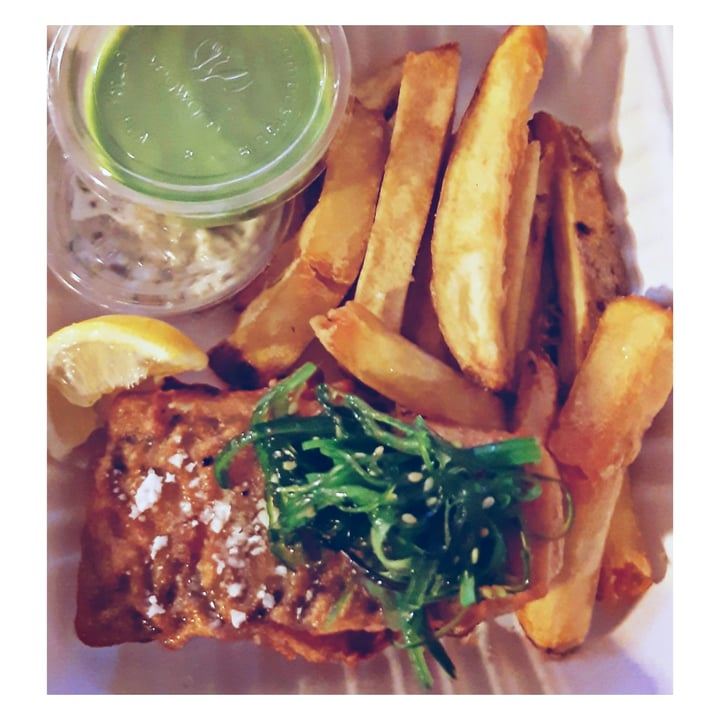 photo of TWELVE EATERY Beer battered tofu and chips shared by @pixiechick on  04 Jan 2021 - review