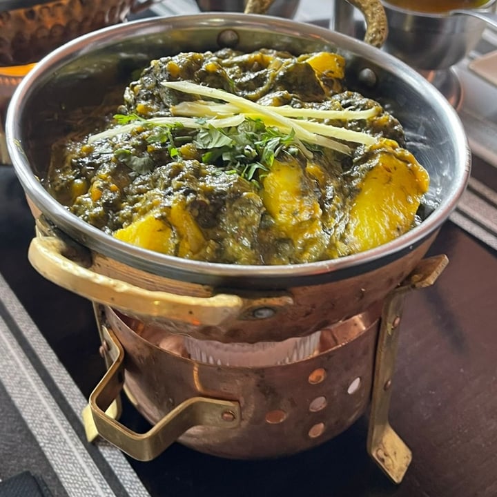photo of Namaste Restaurante Aloo saag shared by @ixb on  24 Apr 2022 - review