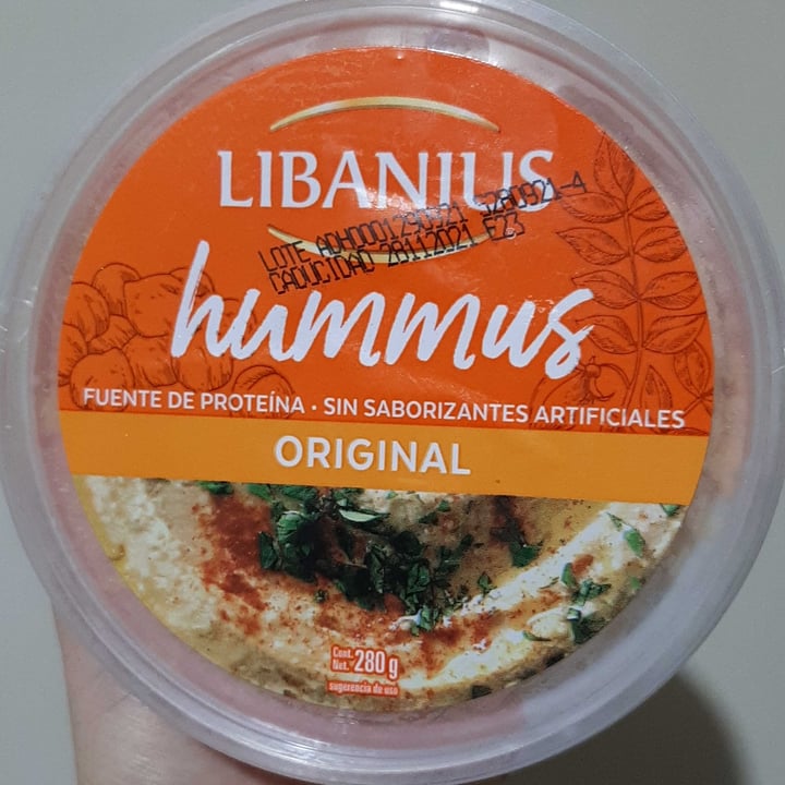 photo of Libanius Hummus Original shared by @elizabethlg on  30 Oct 2021 - review