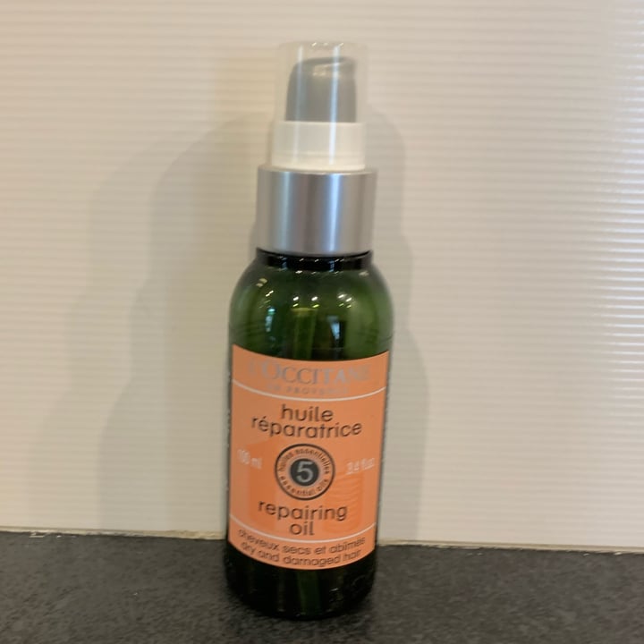 review photo of L'Occitane en Provence Repairing oil shared by @georgeshayek on 30 Sep 2021 - review