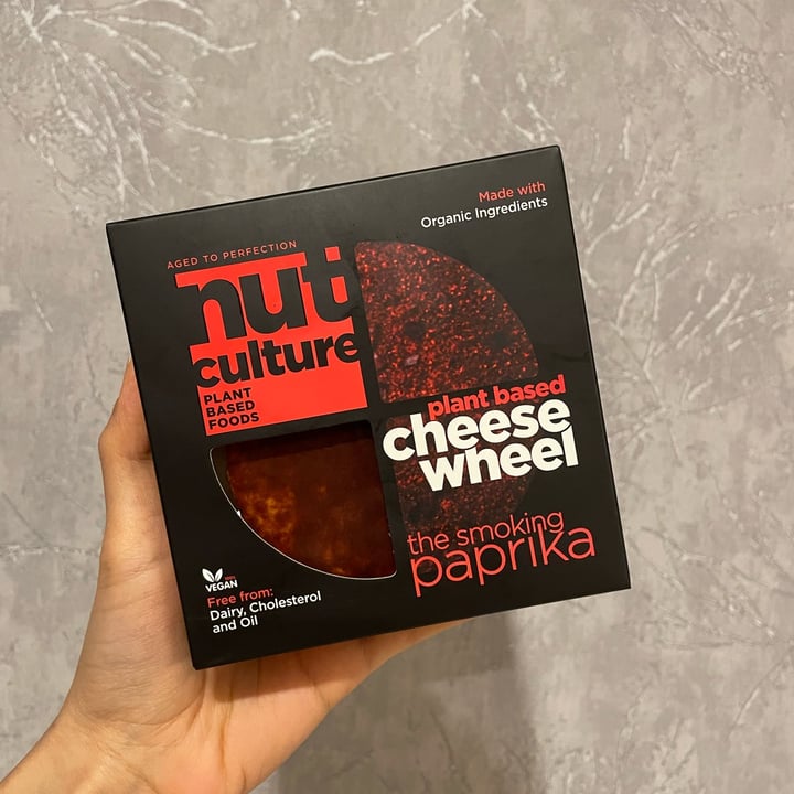 photo of Nut Culture Smoked Paprika Cheese Wheel shared by @suncheetahh on  11 Jun 2022 - review