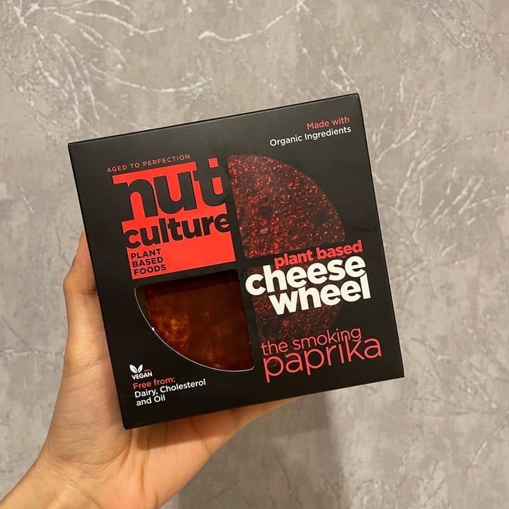 review photo of Nut Culture Smoked Paprika Cheese Wheel shared by @suncheetahh on 11 Jun 2022 - review