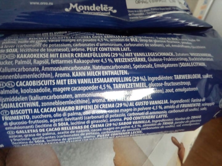 photo of  Mondelēz International Oreo Original shared by @elisabettap on  21 Apr 2020 - review