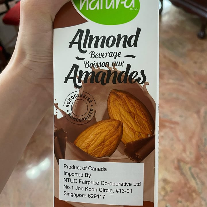 photo of Natura Chocolate Almond Milk shared by @peasfulpea on  23 Feb 2022 - review