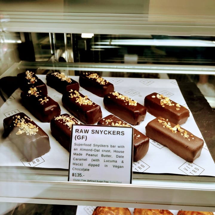 photo of Vistro Raw Snyckers Bar shared by @stevenneoh on  03 Mar 2022 - review