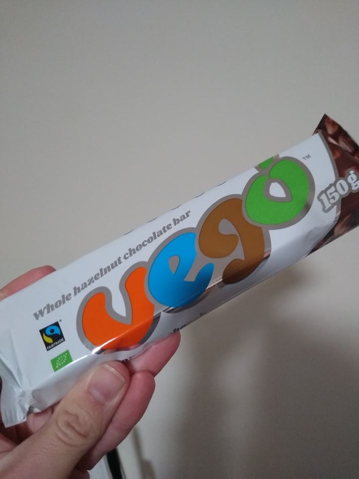 photo of Vego Whole Hazelnut Chocolate Bar (150g) shared by @louiseestperdue on  09 Jan 2020 - review