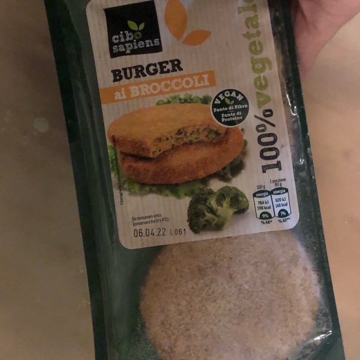 photo of Cibo Sapiens Burger Ai Broccoli shared by @massimofrescucci on  16 Mar 2022 - review
